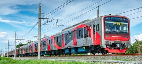 KAI Commuter tests PT Inka EMUs (image KAI Commuter)