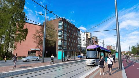 Vantaa tram impression