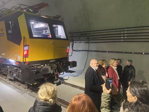 Koralmbahn tunnel boring completion ceremony (Photo Toma Bacic)