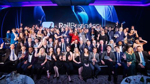 Rail Business Awards winners 2022
