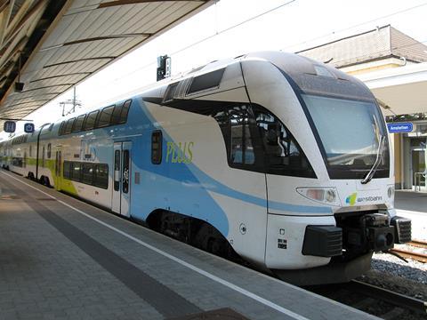 At present Westbahn competes with Austrian Federal Railways on the Wien - Salzburg route.