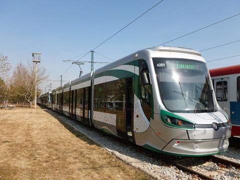 Škoda Transportation tram for Konya.