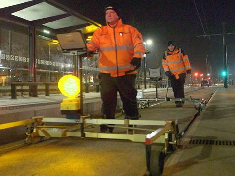 Vossloh Rail Services has completed an audit of the condition of the track on the Le Havre tramway on behalf of Transdev company CTPO.