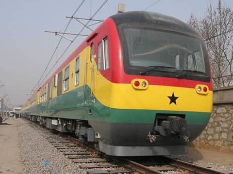 CNR diesel multiple-unit for Ghana.