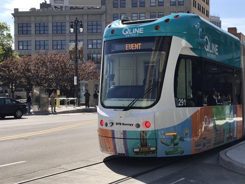 The QLine tram route in Detroit opened on May 12.