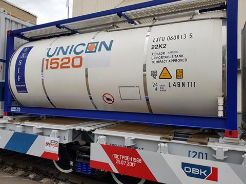 Unicon 1520 and petrochemical exporter Avestra Group have agreed to develop the use of modern tank wagons and tank containers.