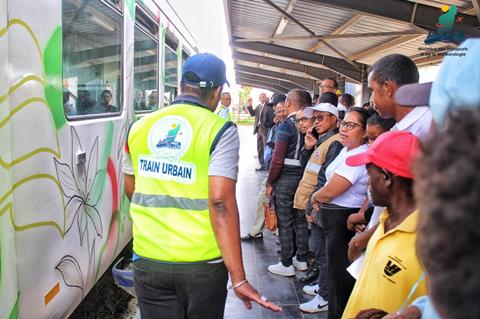 Antananarivo urban train (Photo Ministry of Transport) (2)
