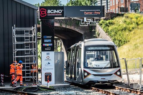 Dudley Very Light Rail National Innovation Centre Furrer and Frey charger (3)