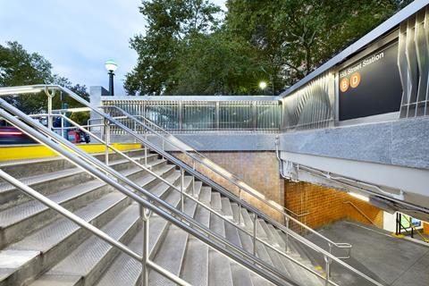 155th St Subway Station by Urbahn Arch (Photo: Ola Wilk Photography)