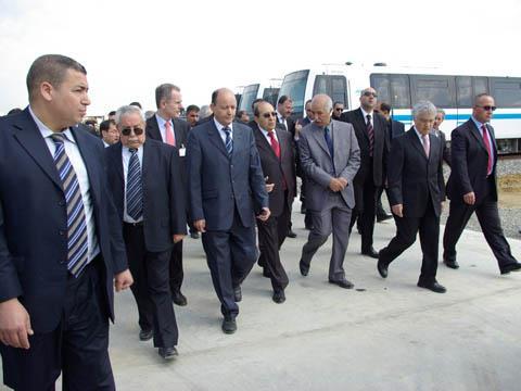 Ministers visit Alger metro.