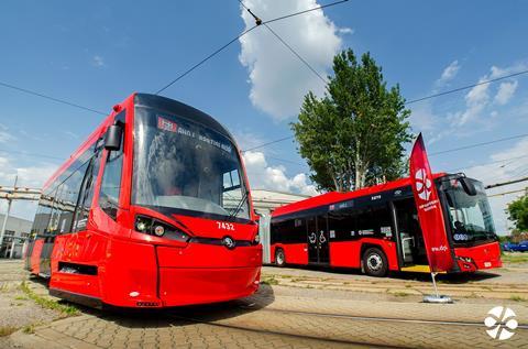 Bratislava tram and trolleybus (Photo DPB)