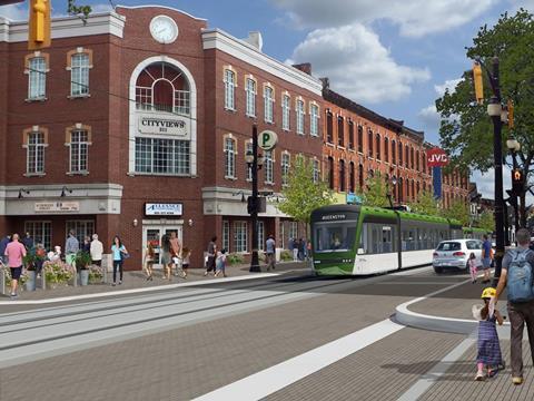 Hamilton LRT project impression