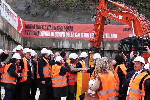 Work starts on final section of Napoli – Bari line