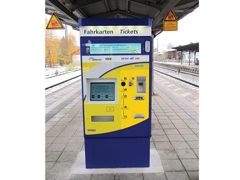 Scheidt & Bachmann FareGo Sales ST|40 ticket vending machine.