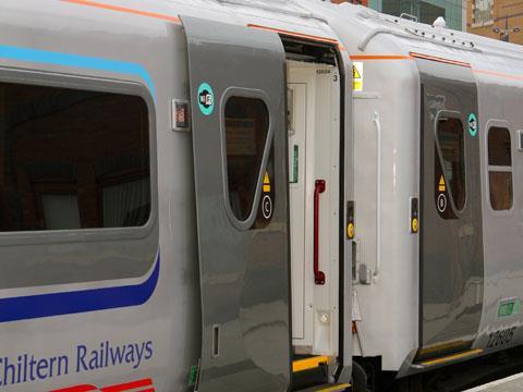 Chiltern Railways refurbished Mk III coach.