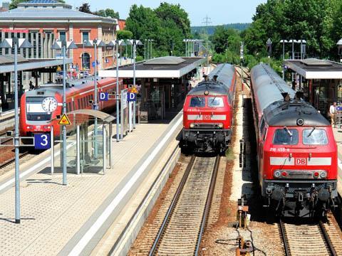 Memmingen station.