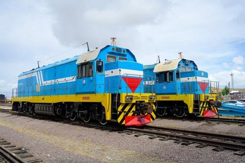 KTZ CRRC shunting locos (Photo KTZ)