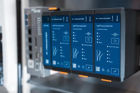 Frauscher point control unit