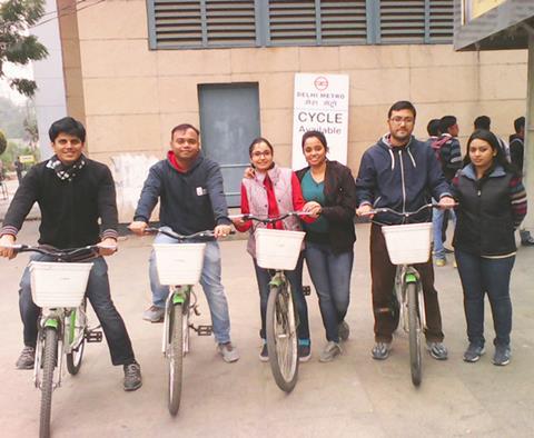 Delhi Metro Rail Corp and Greenolution have launched an expanded version of their Public Bicycle Sharing scheme.