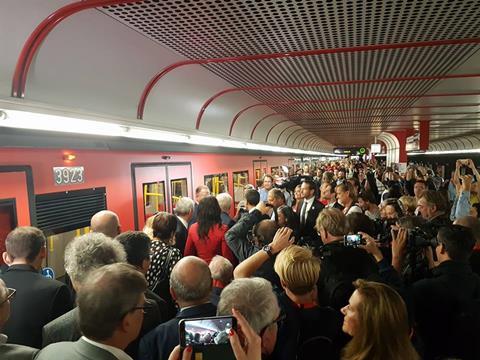 A southern extension of Wien metro Line U1 opened on September 2.
