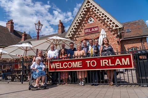 Irlam station (Photo TfGM)