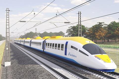 Rail Baltica train concept