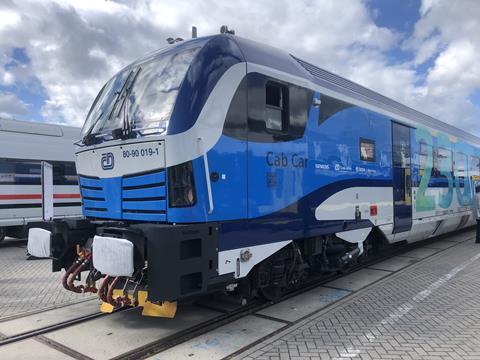 Siemens Skoda ComfortJet at Innotrans 2024 (Photo Railway Gazette) (3)