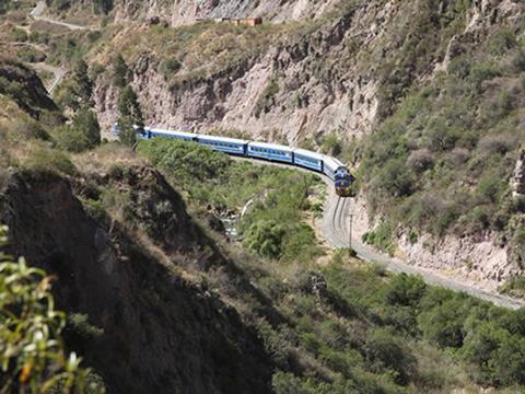 PeruRail has ordered four diesel locomotives to haul passenger services on the Cusco - Machu Picchu line (Photo: PeruRail).