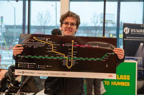 Toronto Line 6 Finch West map (Photo Mosaic Transit Group)