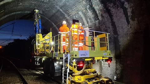 Amey tunnel drill