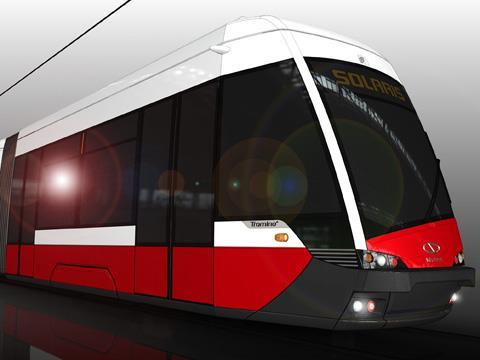 Impression of Solaris Bus & Coach Solaris tram for Braunschweiger Verkehrs AG.