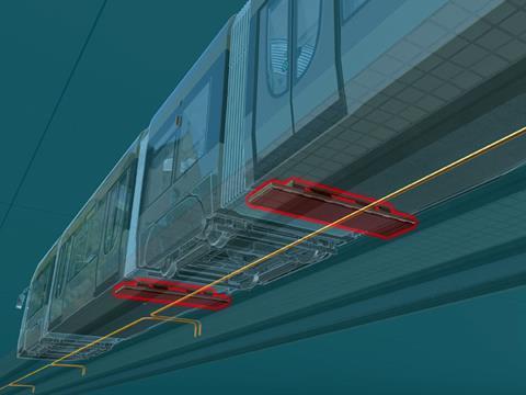 Primove induction system for trams.