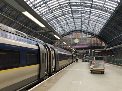 Eurostar at London St Pancras