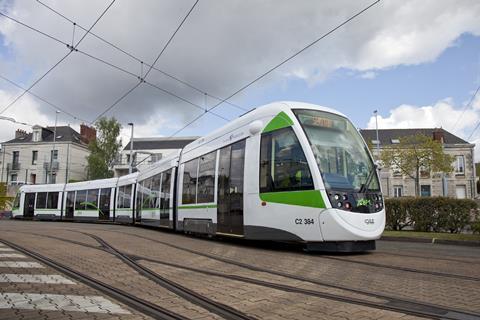 Nantes CAF tram (Photo CAF)