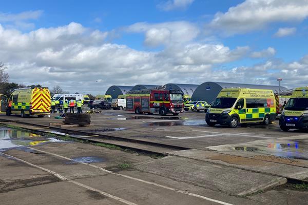 Long Marston hosts Network Rail major incident training exercise | Rail ...