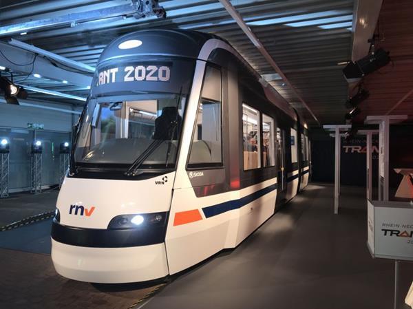 Download Å koda presents Mannheim tram mock-up | News | Railway Gazette International