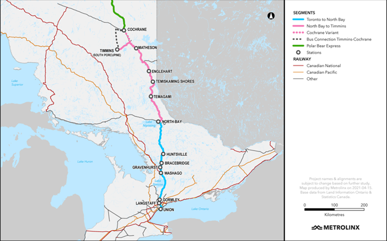 Northern Ontario passenger rail service to be studied | News | Railway ...