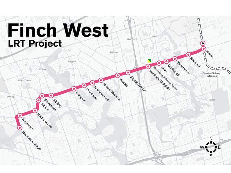 Finch West funding announced | Metro Report International | Railway ...