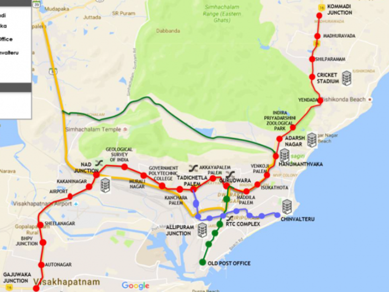 Visakhapatnam metro ready to start News Railway Gazette International