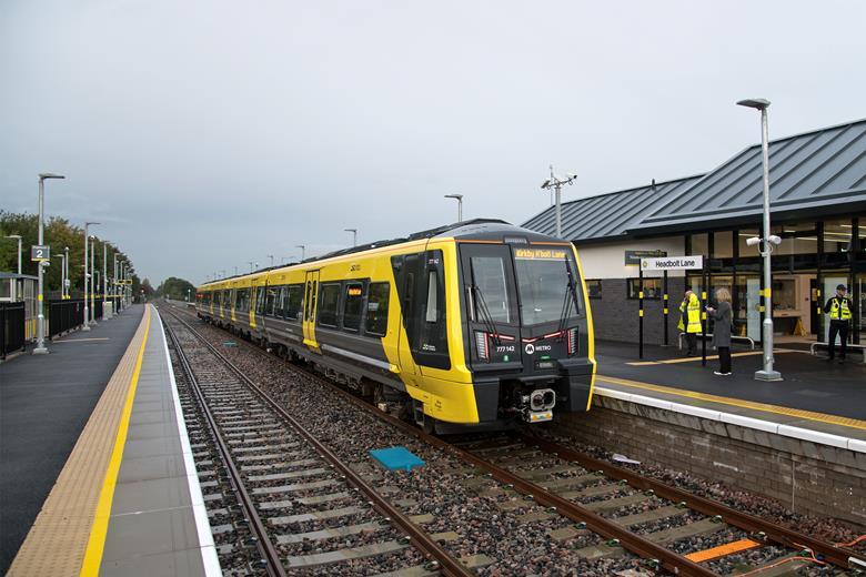 Headbolt Lane station opens with battery train service Rail Business