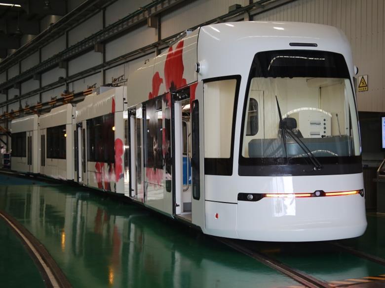 Guangzhou supercapacitor tram unveiled | News | Railway Gazette ...