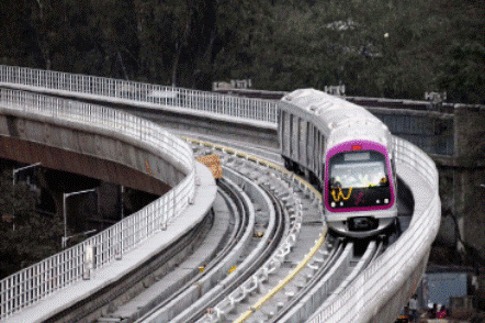 The Bengaluru network, branded as Namma Metro, is being developed in stages.