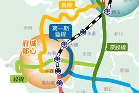 Dark Green Line approved as Tainan monorail network takes shape