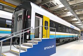 President unveils Stadler coach for Kazakhstan