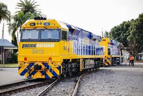 UGL unveils Evolution Series locomotive to haul Australian intermodal trains